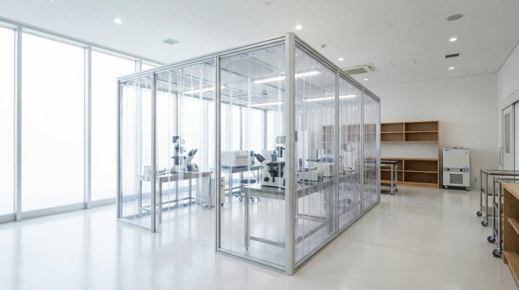 工事不要で導入できるクリーンルームの種類と特徴