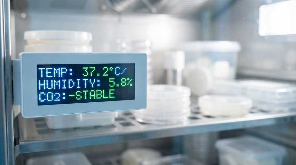 細胞培養室で維持すべき温湿度の基準値