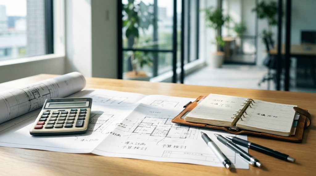 導入にかかる費用相場と工期の目安