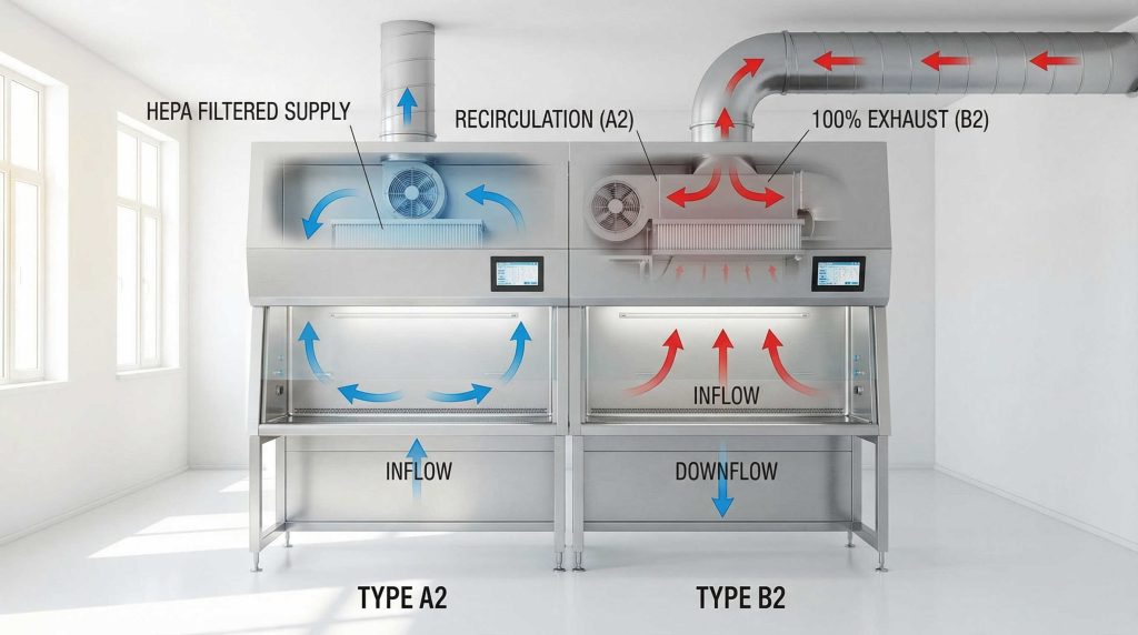 クラスⅡタイプA2とタイプB2の選定基準