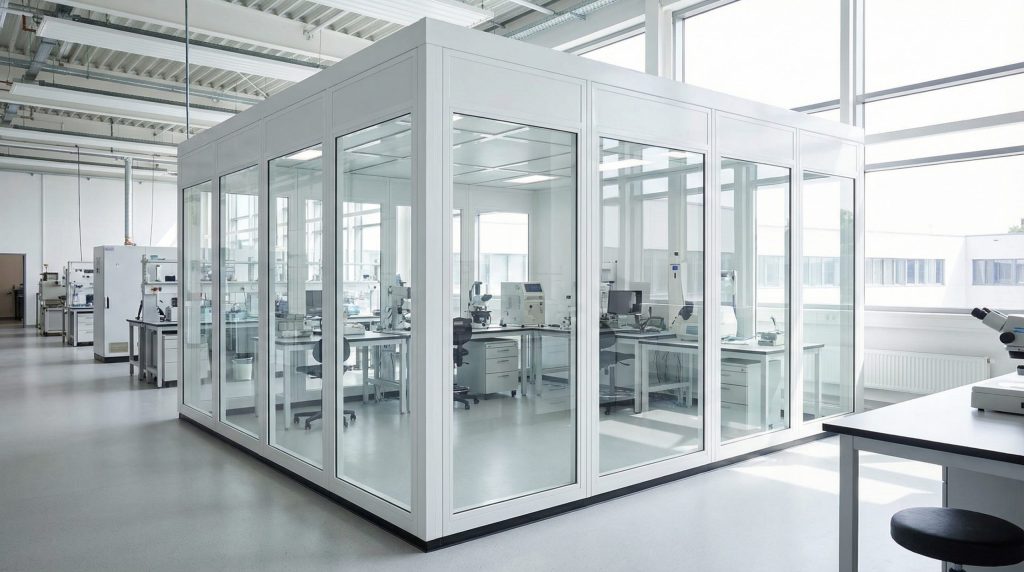 パッケージ型クリーンルームとは？施工型との違い