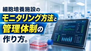 細胞培養施設のモニタリング方法と管理体制の作り方