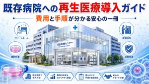 既存病院への再生医療導入ガイド費用：と手順が分かる安心の一冊